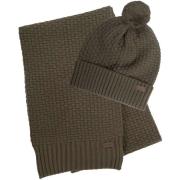 Muts Barbour Ramside Beanie Sjaal Cadeauset