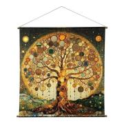 Schilderijen Signes Grimalt Levensboom Oprolbaar Canvas