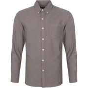 Overhemd Lange Mouw Colorful Standard Overhemd Storm Grey