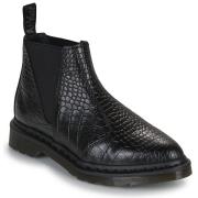 Laarzen Dr. Martens Bianca II Chelsea Boot Black New Vibrance Croco