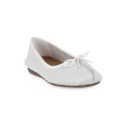 Ballerina's Clarks FRECKLE ICE WHITE