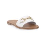 Teenslippers S.piero WHITE TR SOLE
