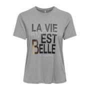 T-shirt Korte Mouw Only -