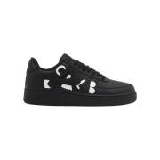 Lage Sneakers Nike Air Force 1 Low Retro SP BLACK Comme des Garçons Bl...