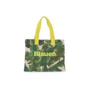 Boodschappentas Blauer PALM SHOPPING BAG