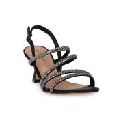 Sandalen Kharisma SATIN NERO