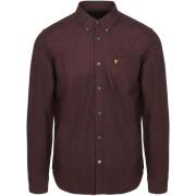 Overhemd Lange Mouw Lyle And Scott Lyle Scott Shirt Plain Oxford Borde...