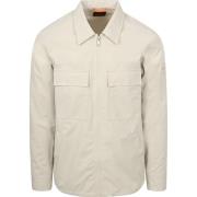 Sweater BOSS Overshirt Lozzy Greige