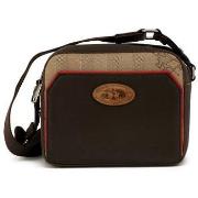 Schoudertas La Martina LADY BROWN RED