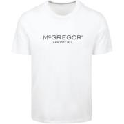 T-shirt Korte Mouw Mcgregor Essential T-Shirt Logo Wit
