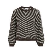 Trui Vila Khaia Knit - Coffee Bean