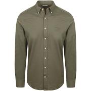 Overhemd Lange Mouw Mcgregor Overhemd Piqué Stretch Groen