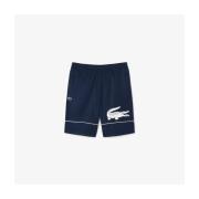 Korte Broek Lacoste PRINTED DIAMOND TAFFETA TENNIS SHORTS
