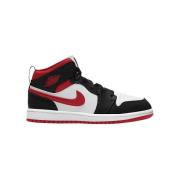 Hoge Sneakers Nike Jordan 1 Mid Gym Red Black White (PS)