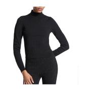 Trui MICHAEL Michael Kors EMBOSS MK TOP LONG SLEEV