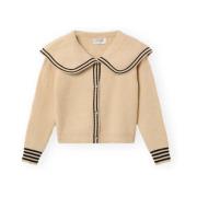 Vest Compania Fantastica COMPAÑIA FANTÁSTICA Cardigan 10154 - Ecru