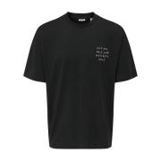 T-shirt Korte Mouw Only And Sons -