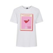 T-shirt Korte Mouw Pieces -