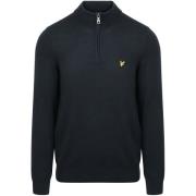 Sweater Lyle And Scott Lyle Scott Half Zip Pullover Navy