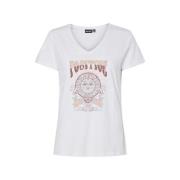 T-shirt Korte Mouw Pieces -