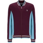 Trainingsjack Fila Settanta Baseball Track Top Jacket Fig/Milky Blue/G...