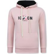Sweater True Rise Oversized Hoodie Capuchon ICON
