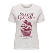 T-shirt Korte Mouw Only -