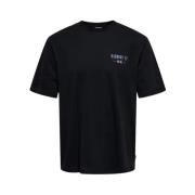 T-shirt Korte Mouw Only And Sons -