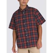 Overhemd Korte Mouw Vans VN000M14 LAWSON PLAID-F0T1 PARISIAN NIGHT/BLA...