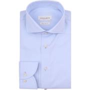 Overhemd Lange Mouw Profuomo Hadleighs Royal Twill Shirt No6 Blauw