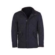 Trainingsjack Barbour Quilted Jas Powell Donkerblauw