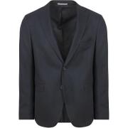 Blazer Suitable Classic Colbert Wol Blend Navy