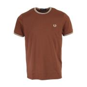 T-shirt Korte Mouw Fred Perry Twin Tipped