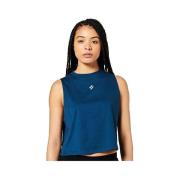 Top Superdry Débardeur Run bleu fitness