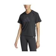 T-shirt Korte Mouw adidas T-shirt Performance noir