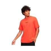 T-shirt Korte Mouw Superdry T-shirt ample de luxe Sport