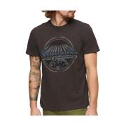 T-shirt Korte Mouw Superdry T-shirt Rock Graphic Band manches courtes
