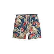 Korte Broek Superdry Short de bain à imprimé hawaïen multicolore