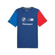 T-shirt Korte Mouw Puma T-shirt BMW M Motorsport bleu