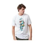 T-shirt Korte Mouw Altonadock T-shirt Slim Fit Blanc