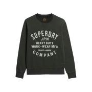 Sweater Superdry Sweatshirt Machined Goods Workwear