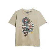 T-shirt Korte Mouw Superdry T-shirt Tokyo Vl Relaxed manches courtes