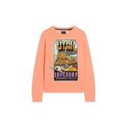 Sweater Superdry Sweatshirt orange ample unisexe