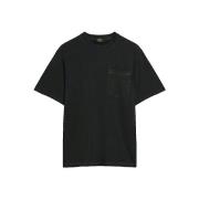 T-shirt Korte Mouw Superdry T-shirt Contrast Stitch Pocket