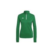 Sweater adidas Sweat-shirt Entrada 22 demi-zip vert slim femme