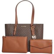 Boodschappentas MICHAEL Michael Kors 35F3GCFT9T-BROWN