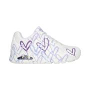 Sneakers Skechers Imprimé De Coeur Uno Spread The Love