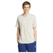 T-shirt adidas T-shirt Essentials 3 Stripes beige