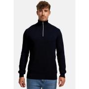 Klassieke Schoenen Kronstadt KS2790 KSCarlo Half Zip Knit Sky Captain