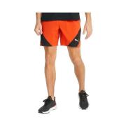 Korte Broek Puma Short Vent Woven 7 Orange